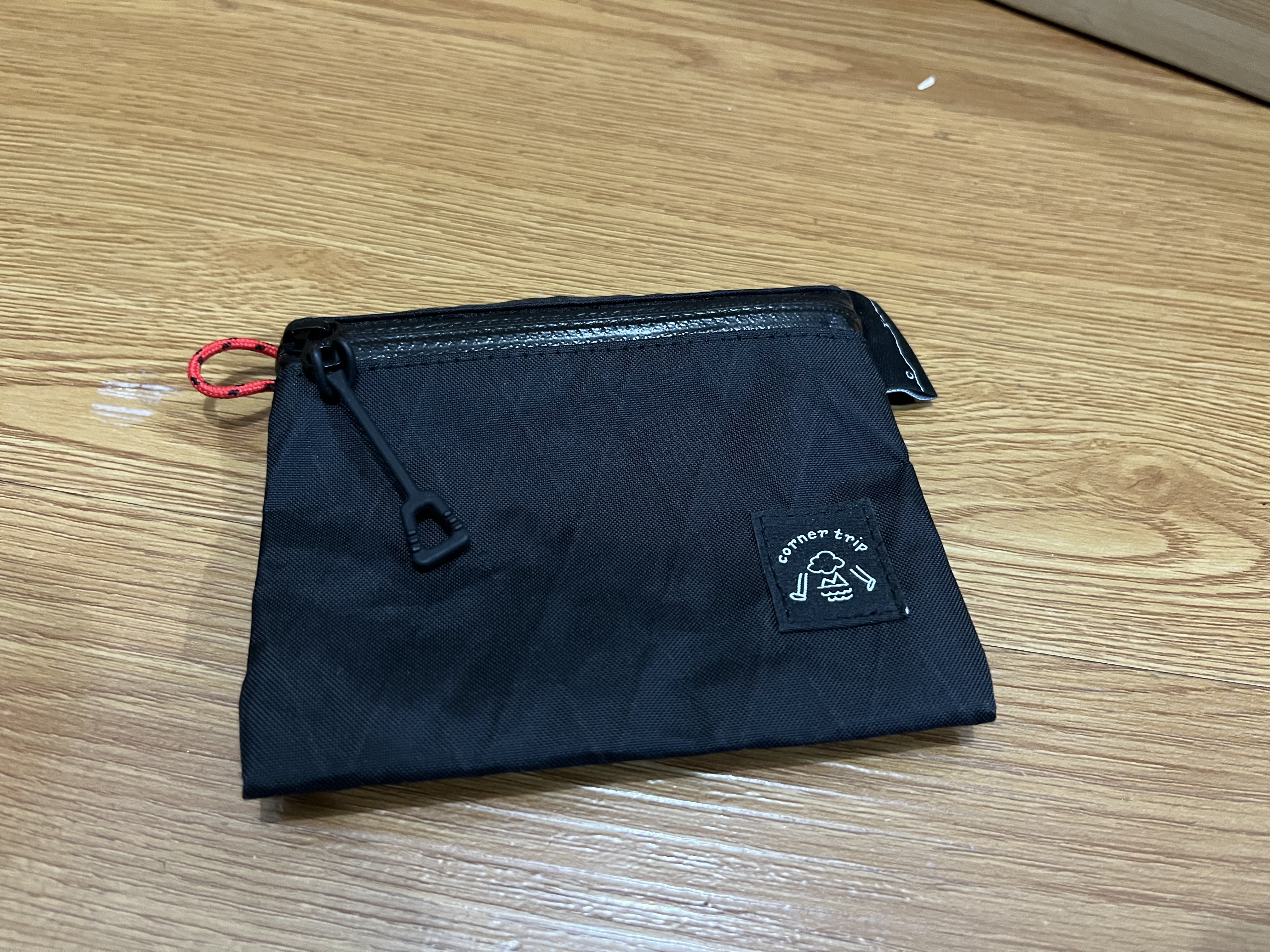 Corner trip Xpac Card Holder (黑色)