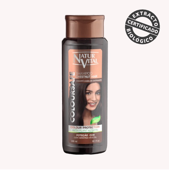 Natur Vital - 海靈草鎖色洗髮水 (栗子色染髮後專用) 300ml