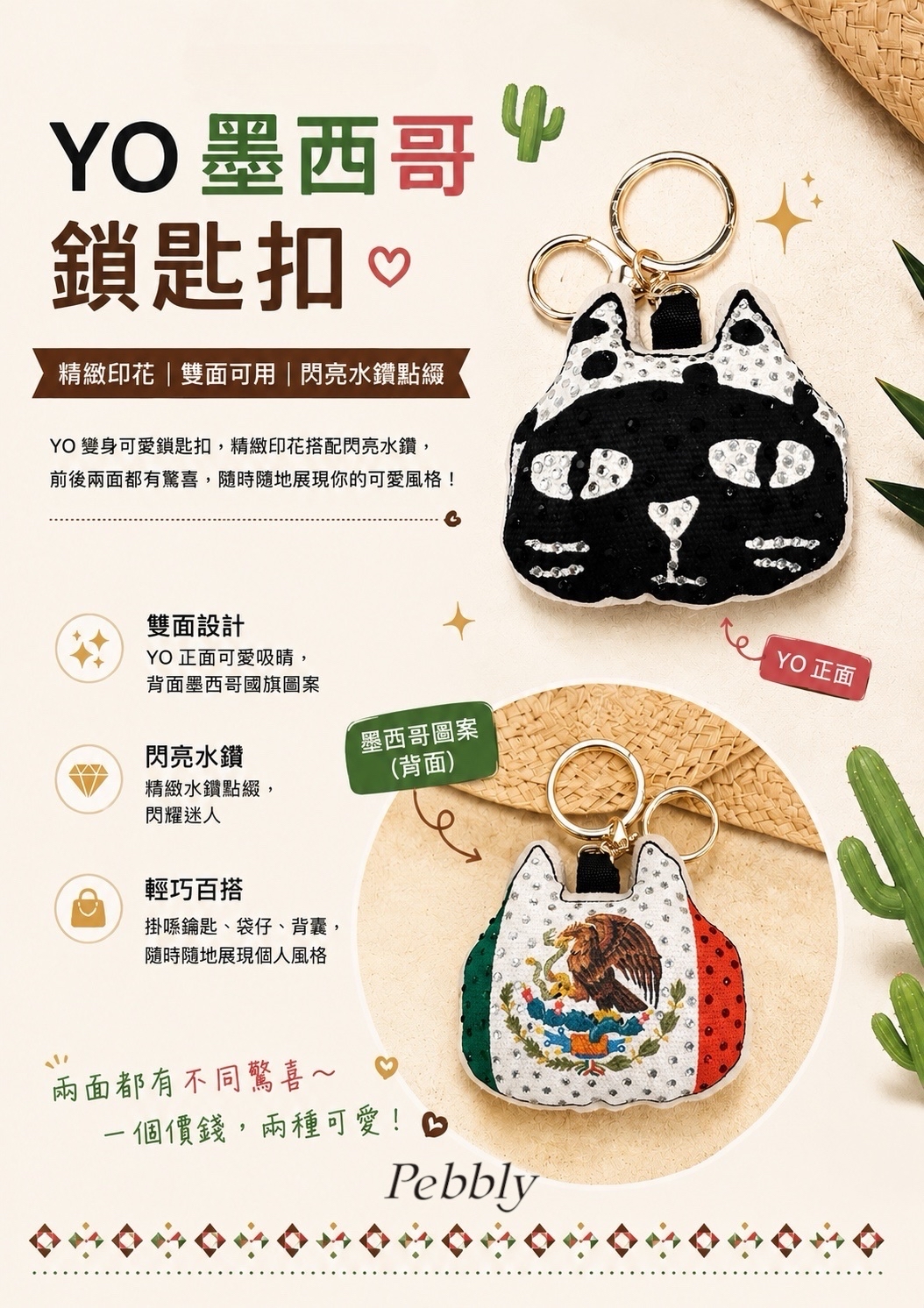 Yo Mexico KeyChain