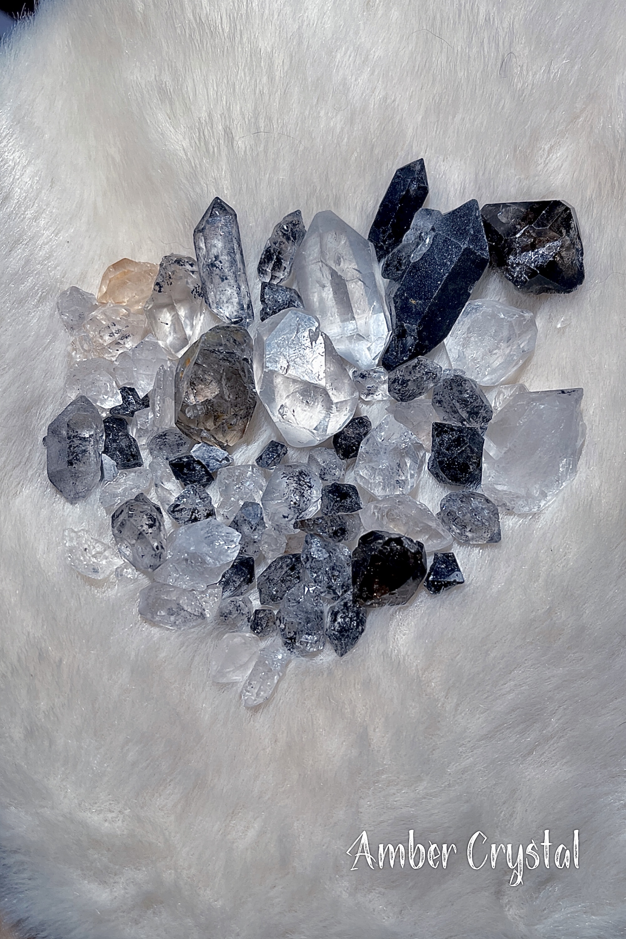 閃靈鑽 Skeletal Quartz Herkimer Diamond