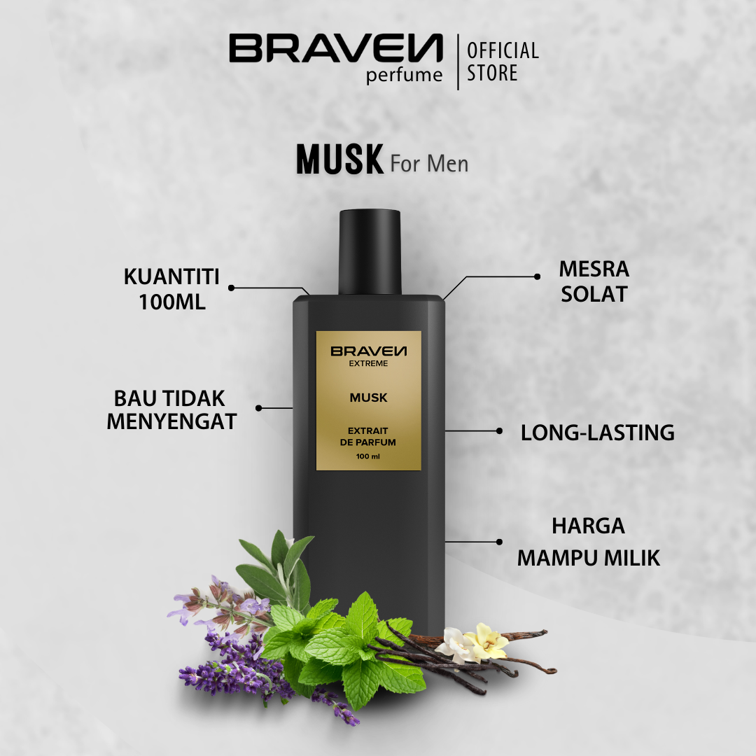 Braven Extrait - Musk 100ml