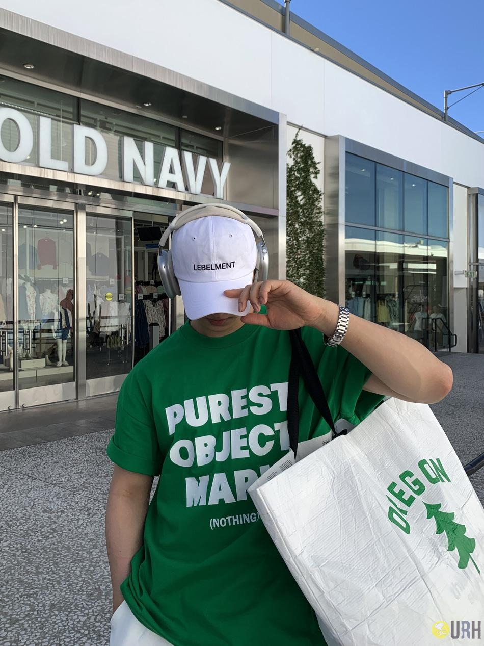 【100%保證韓國直送】韓系街頭感 大字 Lettering 寬版短袖 Tee 👕 [3 color] RL114933