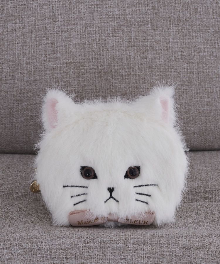 🎀【預訂】 Maison de FLEUR Cat 毛毛小包 - W