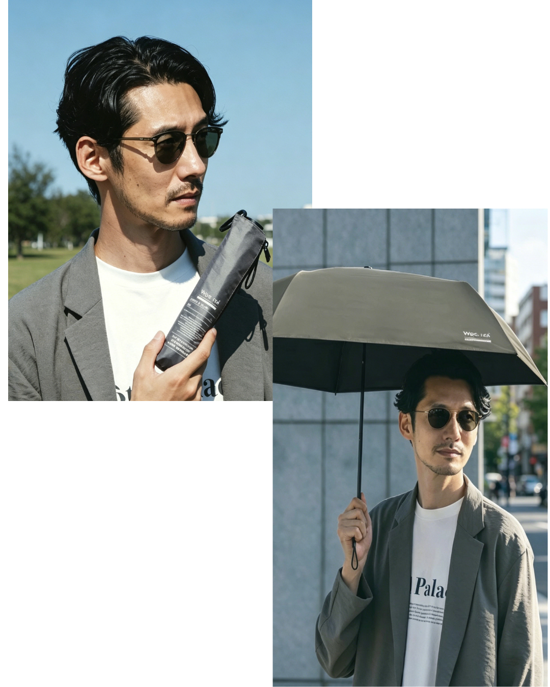 日本代購【 2026新色 日本直送  Wpc. IZA 晴雨兼用  縮骨傘 | 縮骨遮 |  Light＆Slim UV protection folding umbrella  】﻿