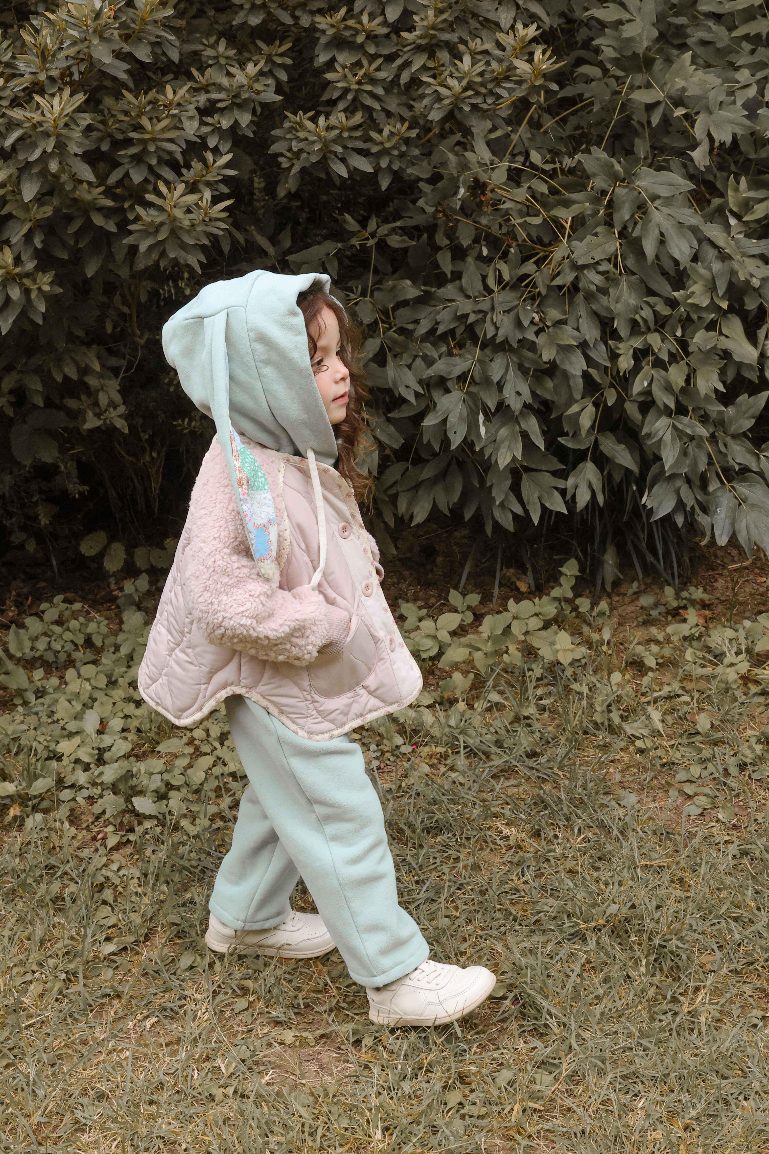 FLO | Noel quilted jumper Pink