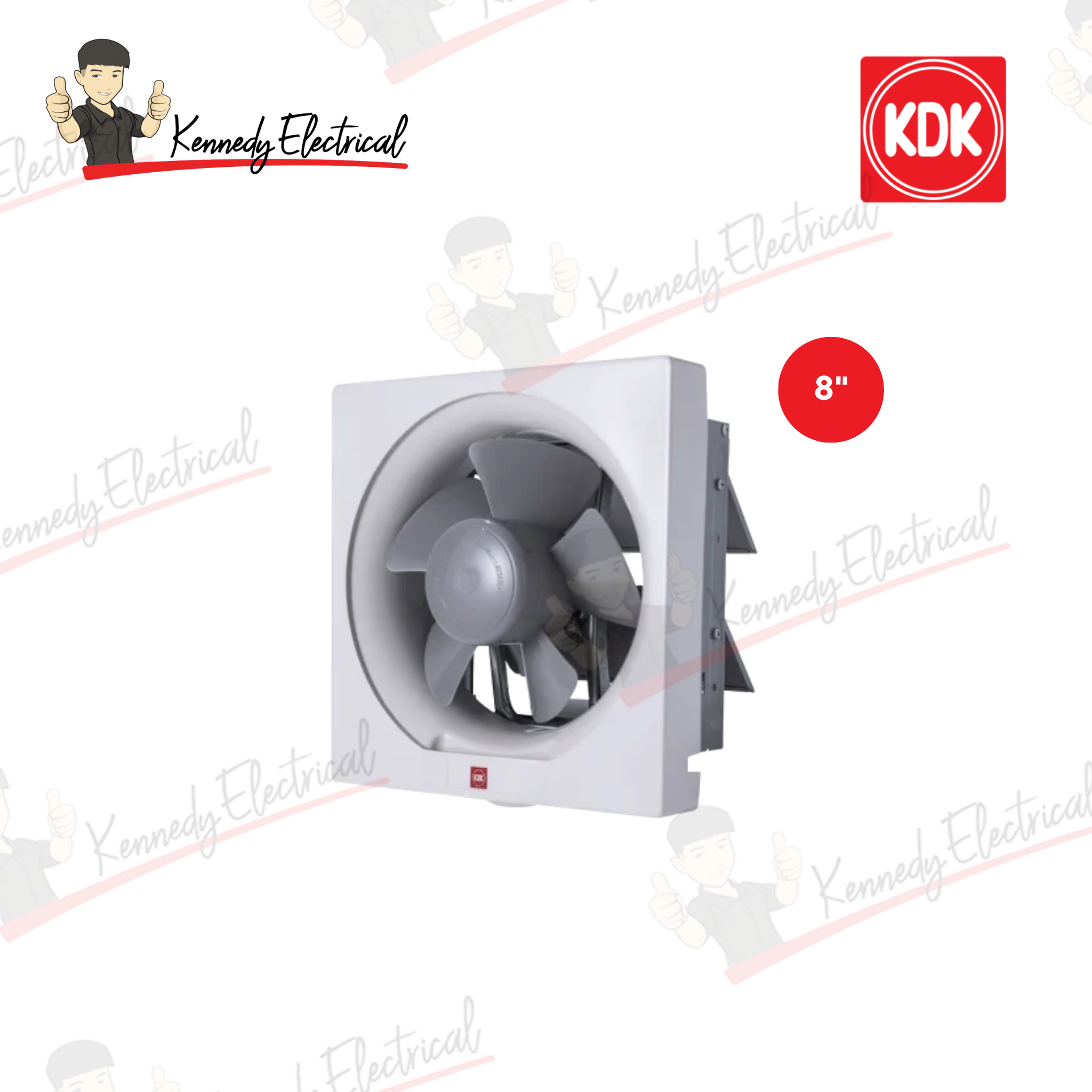 KDK 8" Wall Ventilating Fan 20AQM8
