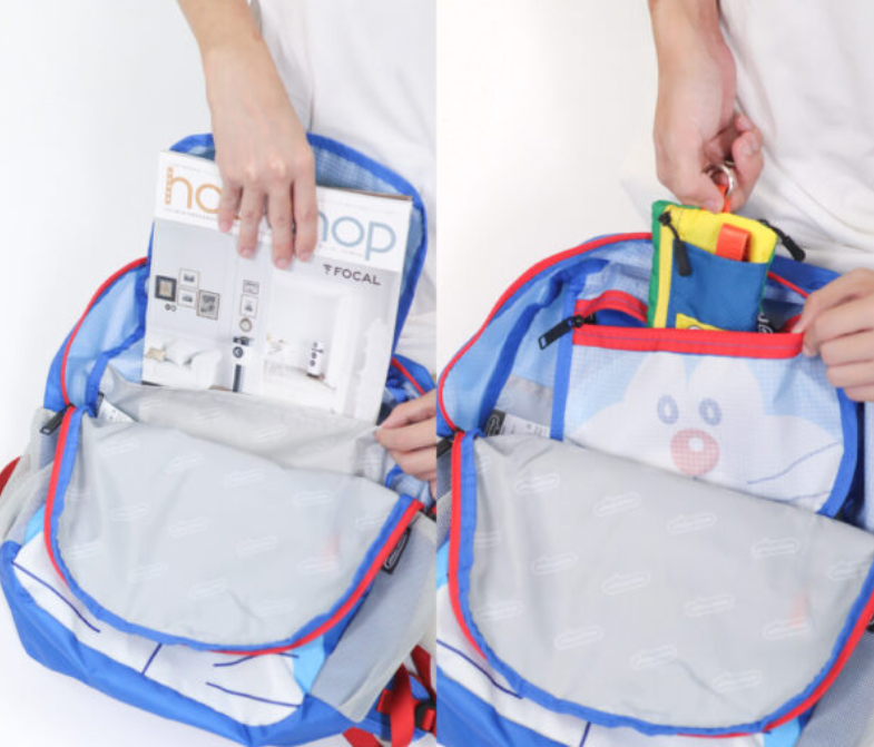 murmur x 多啦A夢 收納機能後背包 - 1個 現貨