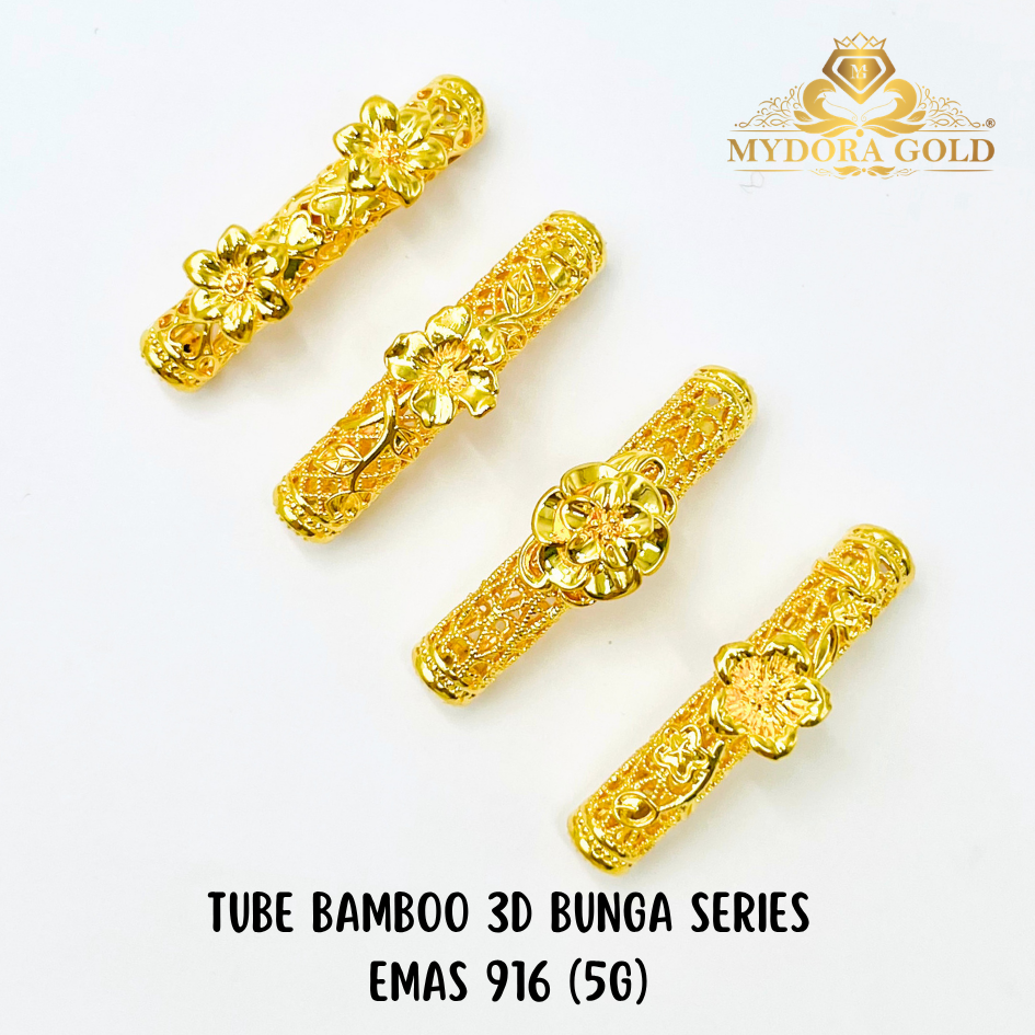 MYDORA Tube Bamboo 3D Bunga Series (5G) l EMAS 916/22K