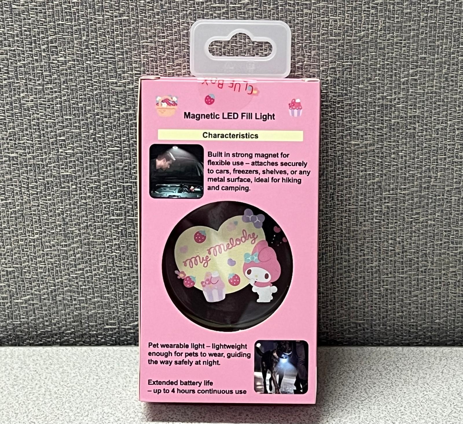 🌈 新品登場 CLUE BOX SANRIO CHARACTER 磁吸式LED補光/多用途燈 💕