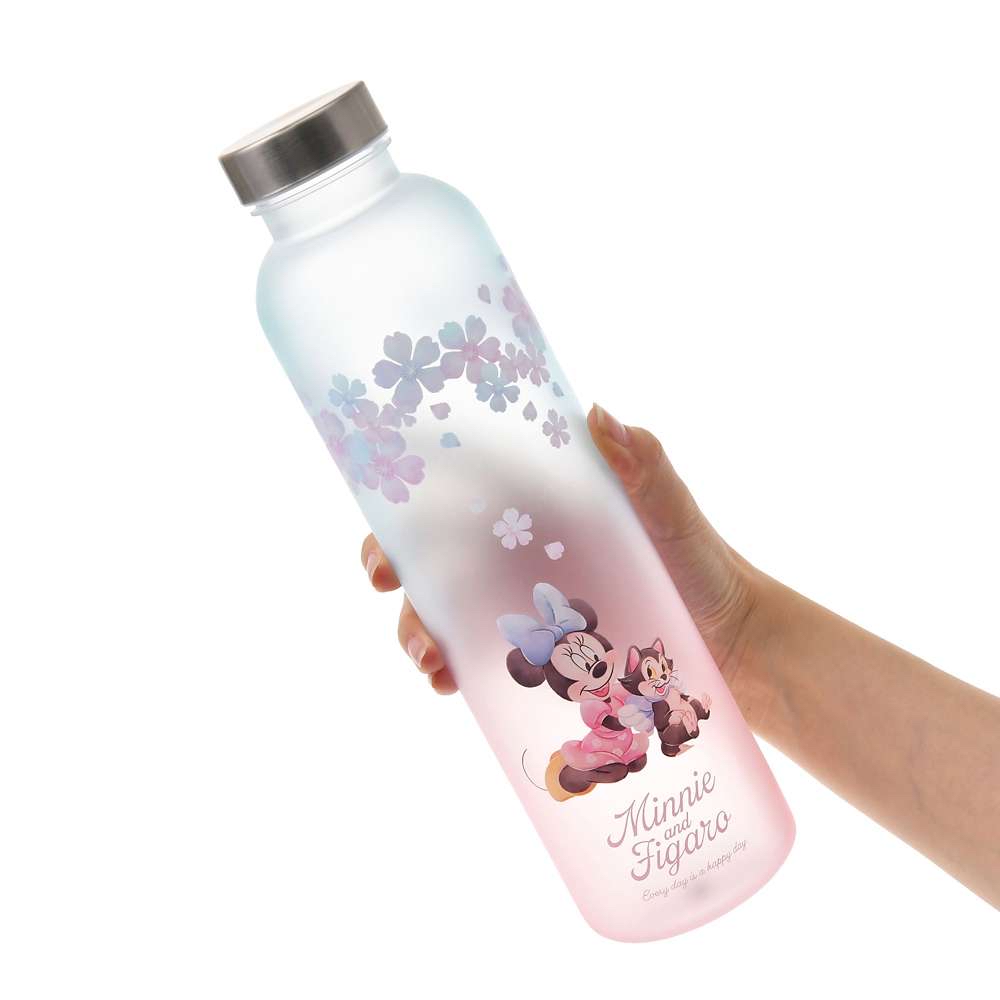 ✈️日本直送🇯🇵預訂🛍日本迪士尼DISNEY Drinkware Minnie and Figaro 1L櫻花水瓶