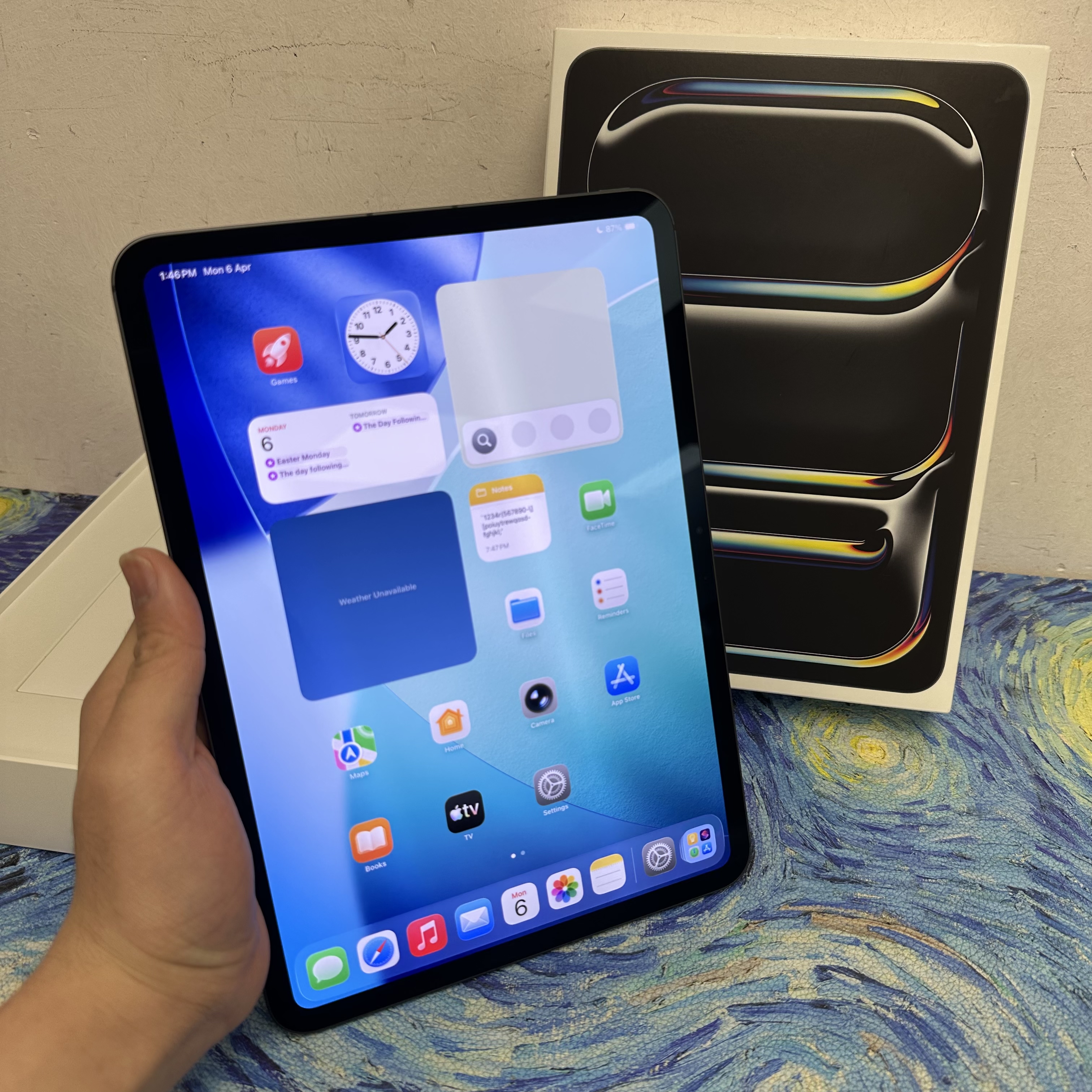 *6289 iPad Pro 11 M4 Gen5 完美機 512GB 電99 Esim版 黑色 Black