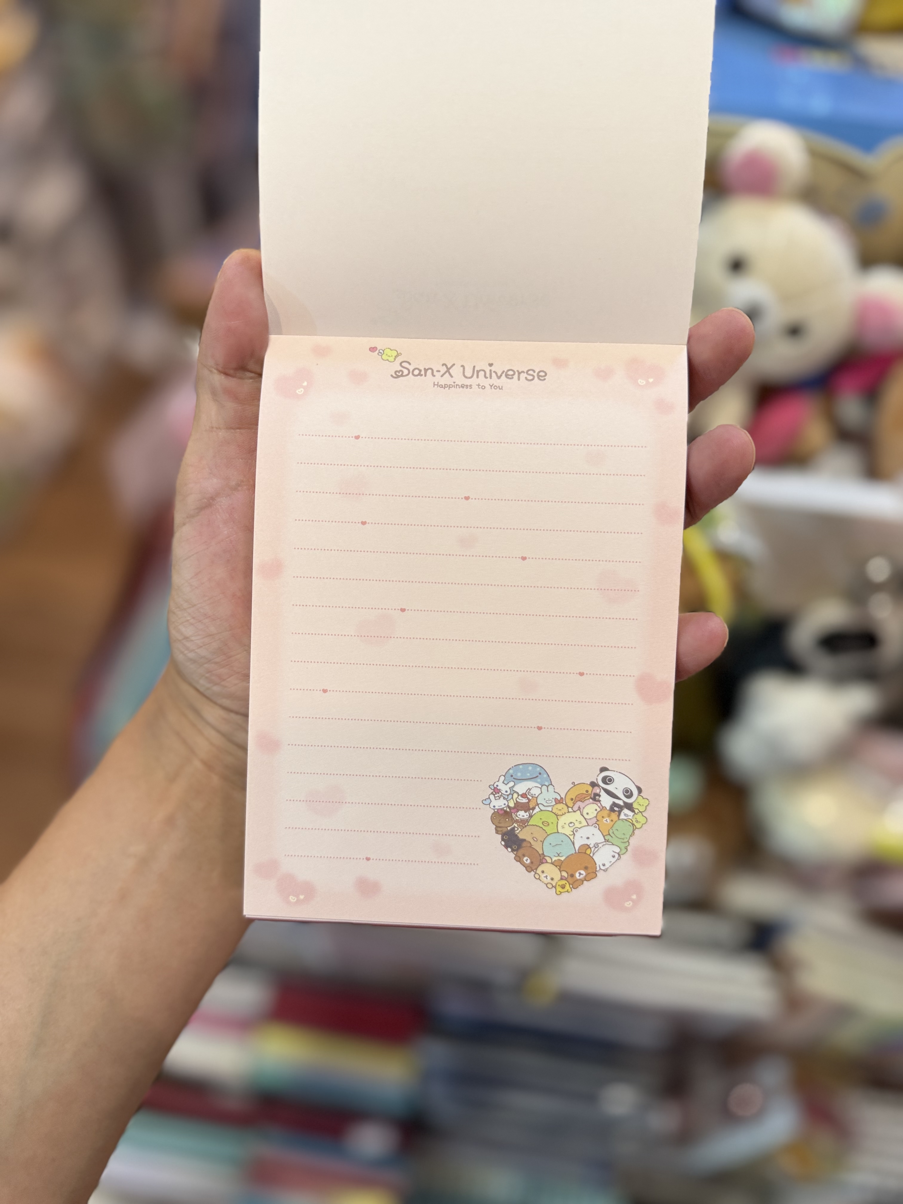 《現貨》全新San-x心心系列memo簿