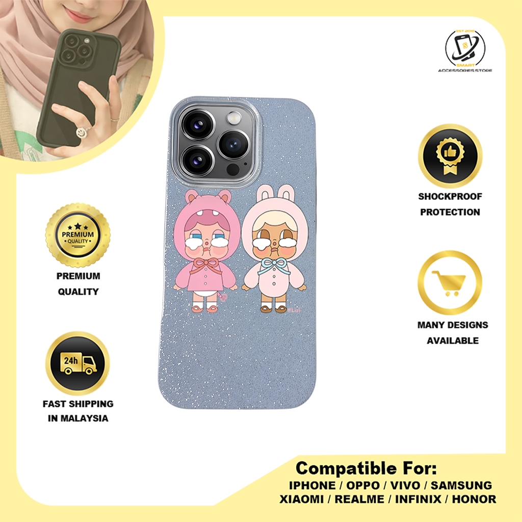 BLING CASE PHONE FOR IPHONE - DESIGN CRYBABY A