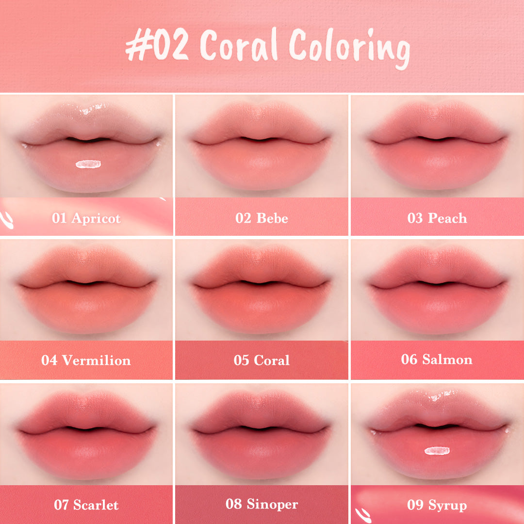 Dasique多用途暖色調彩妝盤 (Lip & Cheek)  02 Coral Coloring 6g Mood Painting 唇頰兩用盤 02 珊瑚色