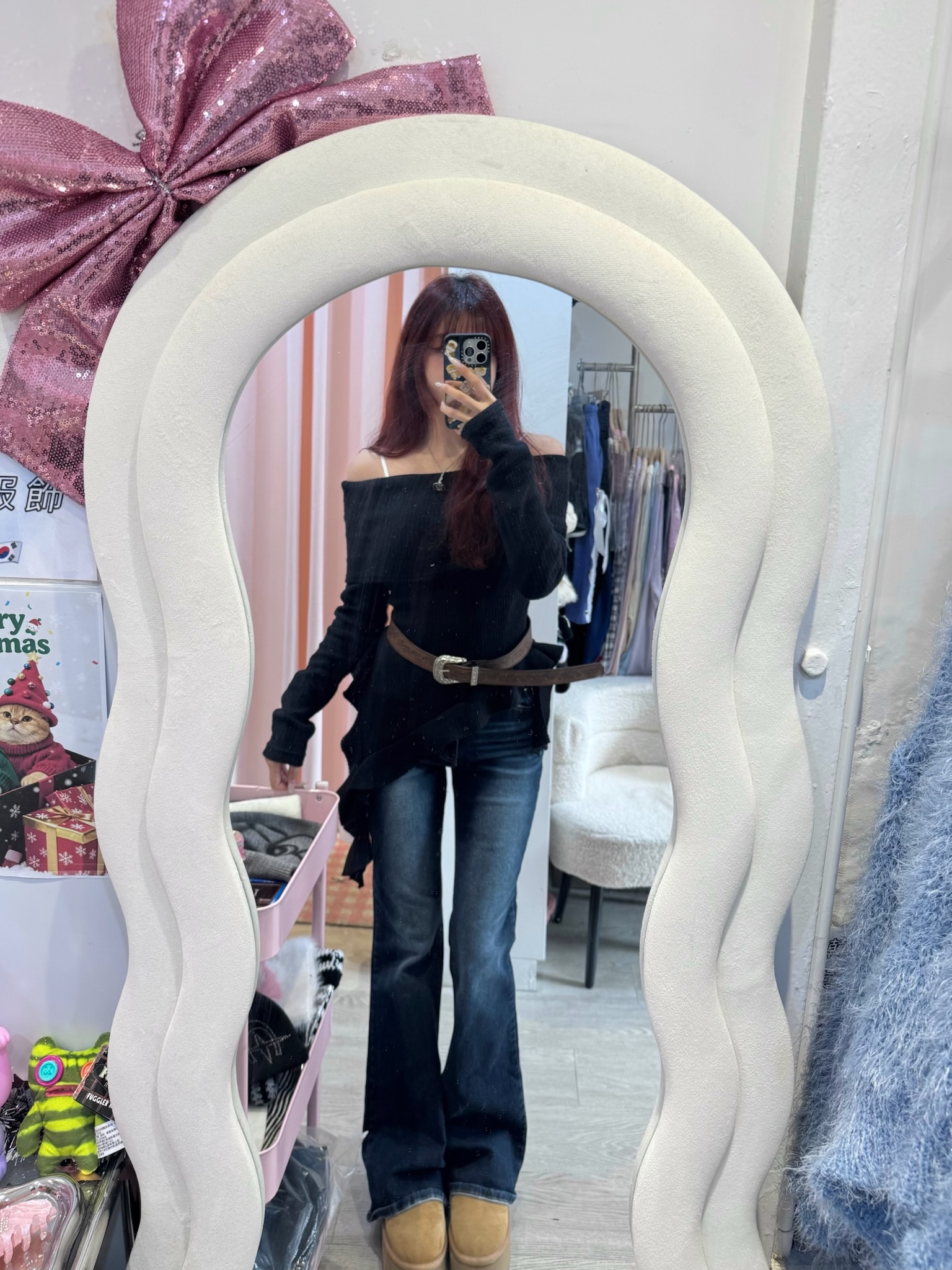 已售罄❌韓國不規則反領上衣（超出片！）