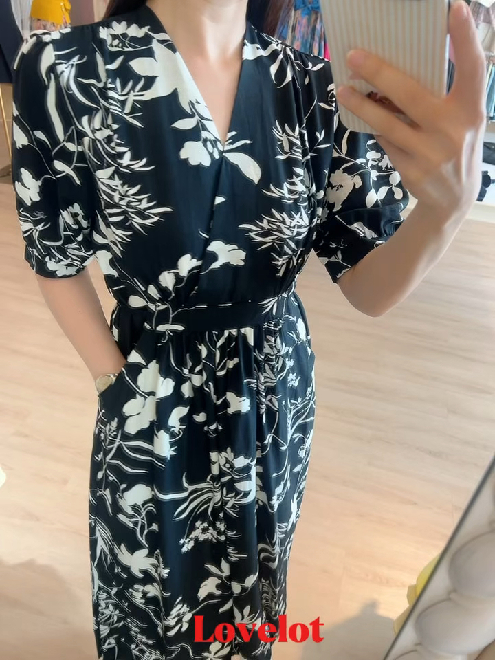 Causal Flora Dress
