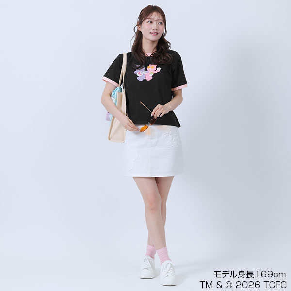 🎀【預訂】MARY QUANT x Care Bears Ringer T-shirt BK