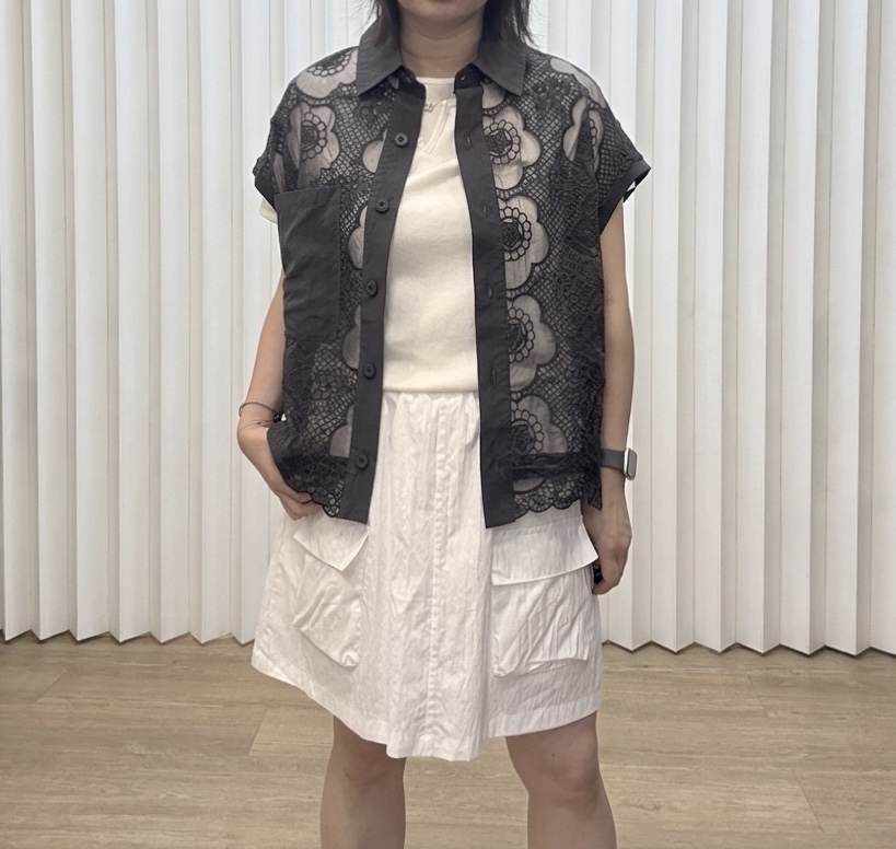 蕾絲勾花外套 M675 842930289