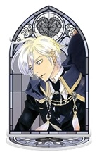 韓國限定 魔界女王候補生 ENCORE 彩繪玻璃風立牌 #P-SRG0055 [KR] (PRE-ORDER) [2026/06]