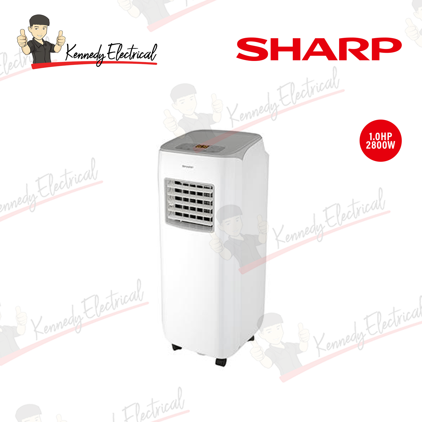 Sharp 1.0HP Portable Air Conditioner (CVH10YD)