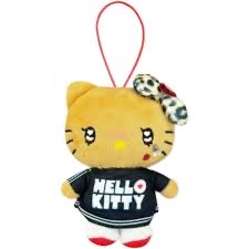 Sanrio Hello Kitty 掛件系列 - 日燒Y2K黑色裙 63203608
