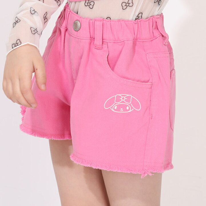 🇯🇵預訂 日本直送🇯🇵Babydoll x Sanrio系列四色人物刺繡牛仔短褲