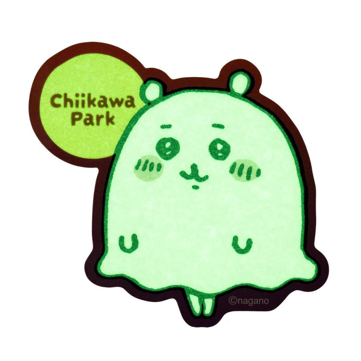 🎀【預訂】Chiikawa Park Halloween 2026 夜光貼紙 - Chiikawa