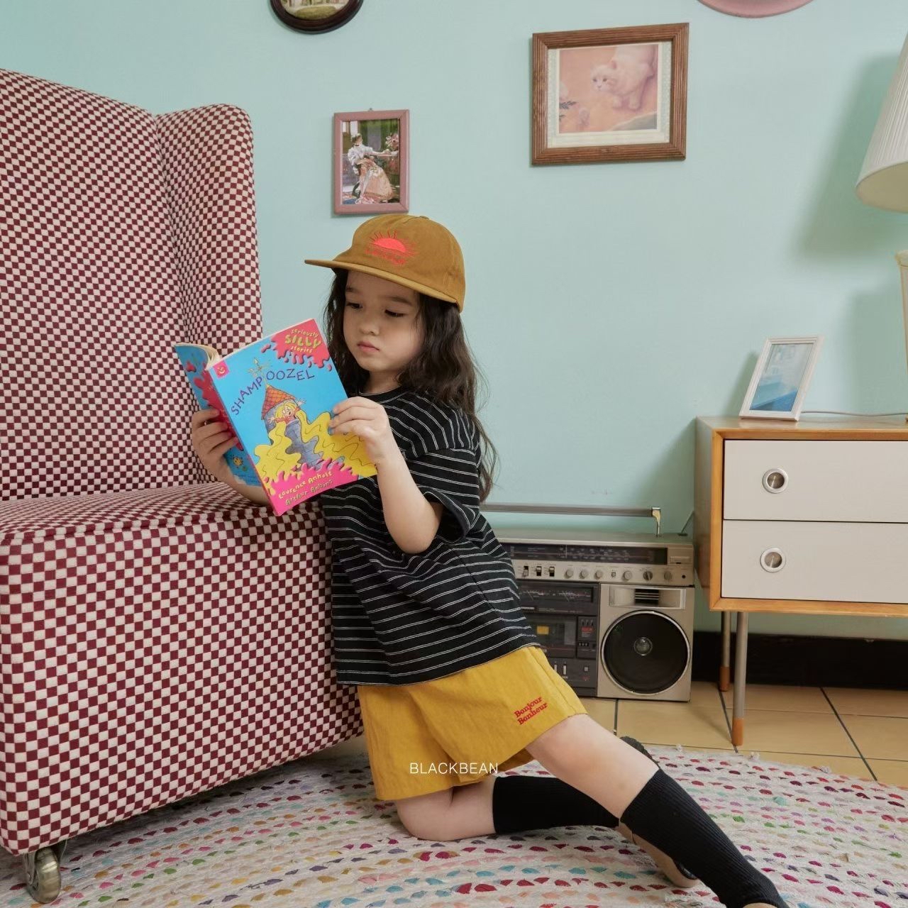 🇰🇷Blackbean&kids褲