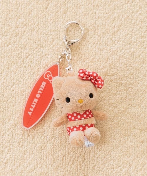 🎀【預訂】Summer Look Kitty 公仔掛飾 - 滑浪板1006