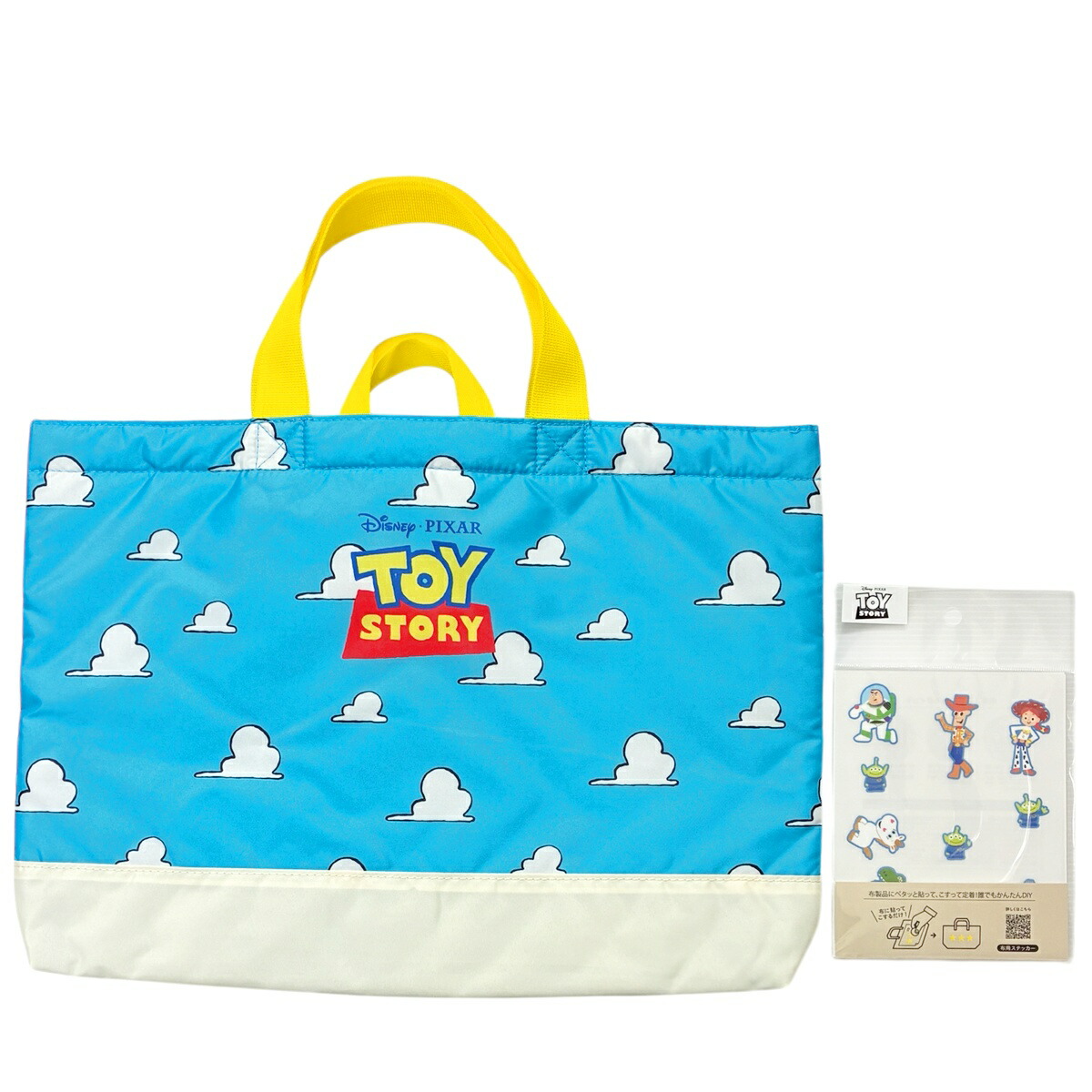 🆕【⭐訂購⭐】  日本直送🌀#ToyStory / #DisneyPrincess / #Minecraft 課外活動功課袋(連布製品裝飾貼紙)🌀[ELCD-0221][260424]