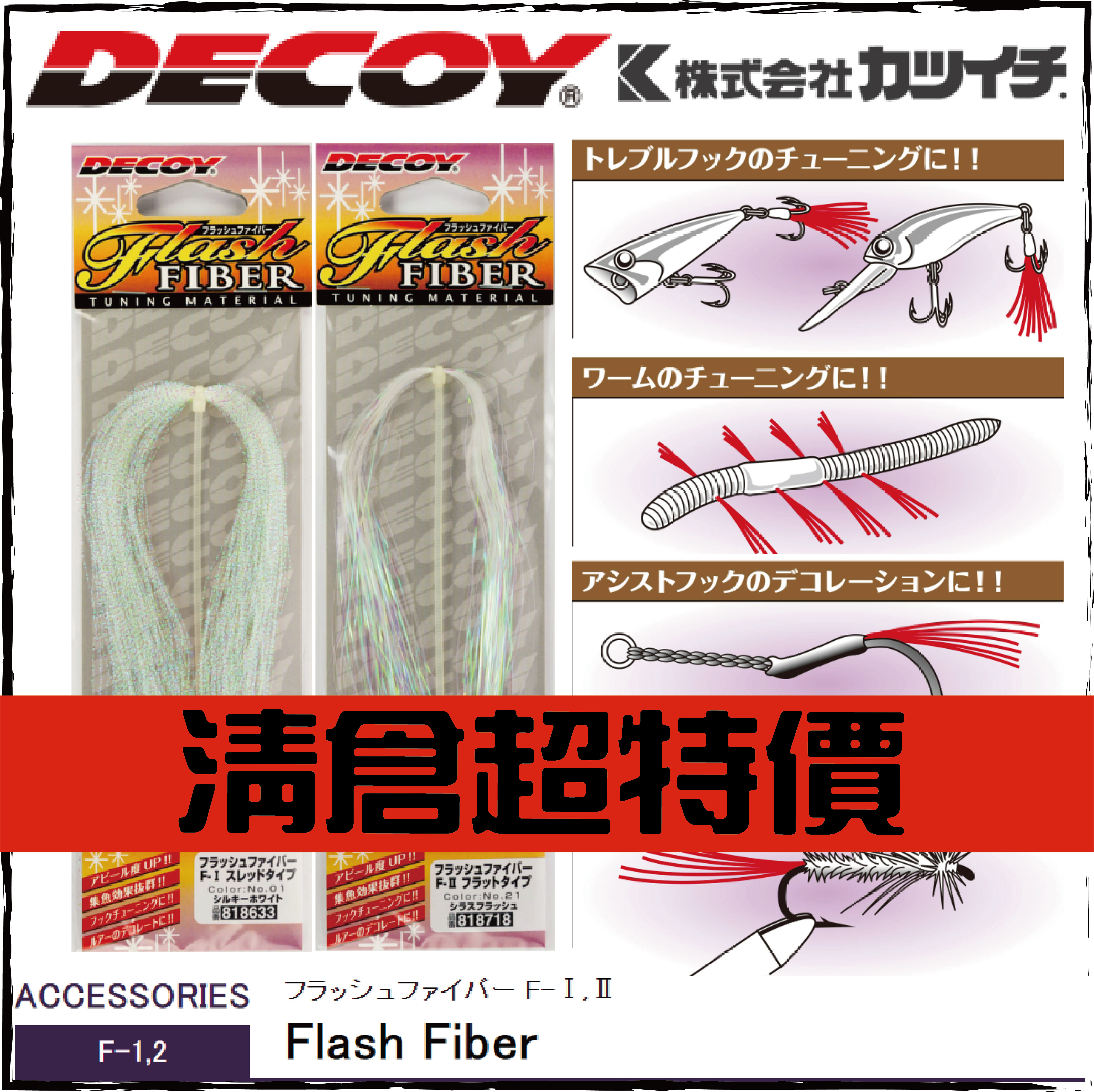 フラッシュファイバーF-Ⅰ,Ⅱ