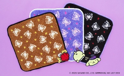 🎀【預訂】Anna Sui x Pompompurin 蝴蝶圖案毛巾 T