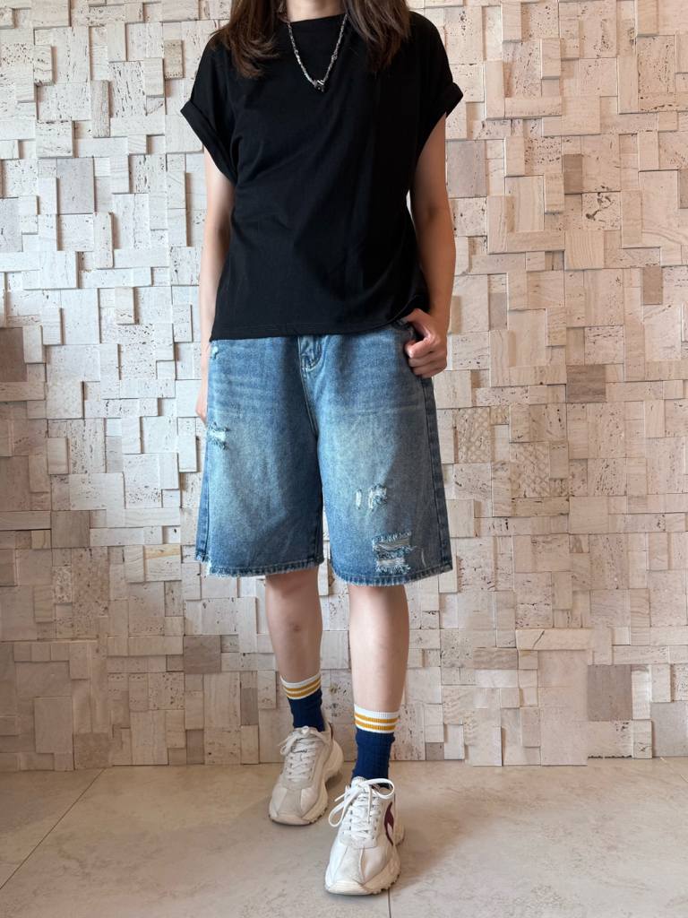 #2090 淨色全棉Top