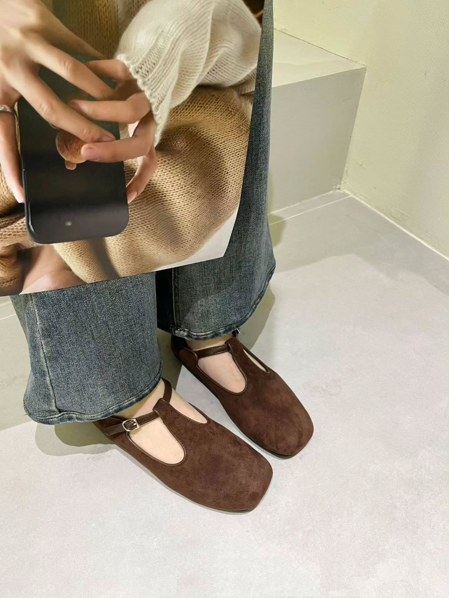 2528-27 复古平底鞋 🇨🇳