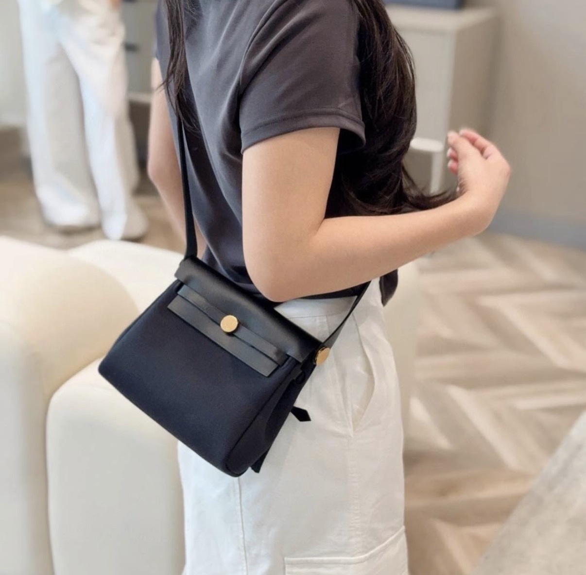 Mini herbag 黑金 G STAMP