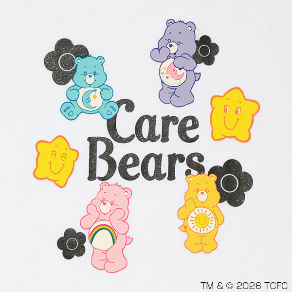 🎀【預訂】MARY QUANT x Care Bears Logo Big T-shirt W