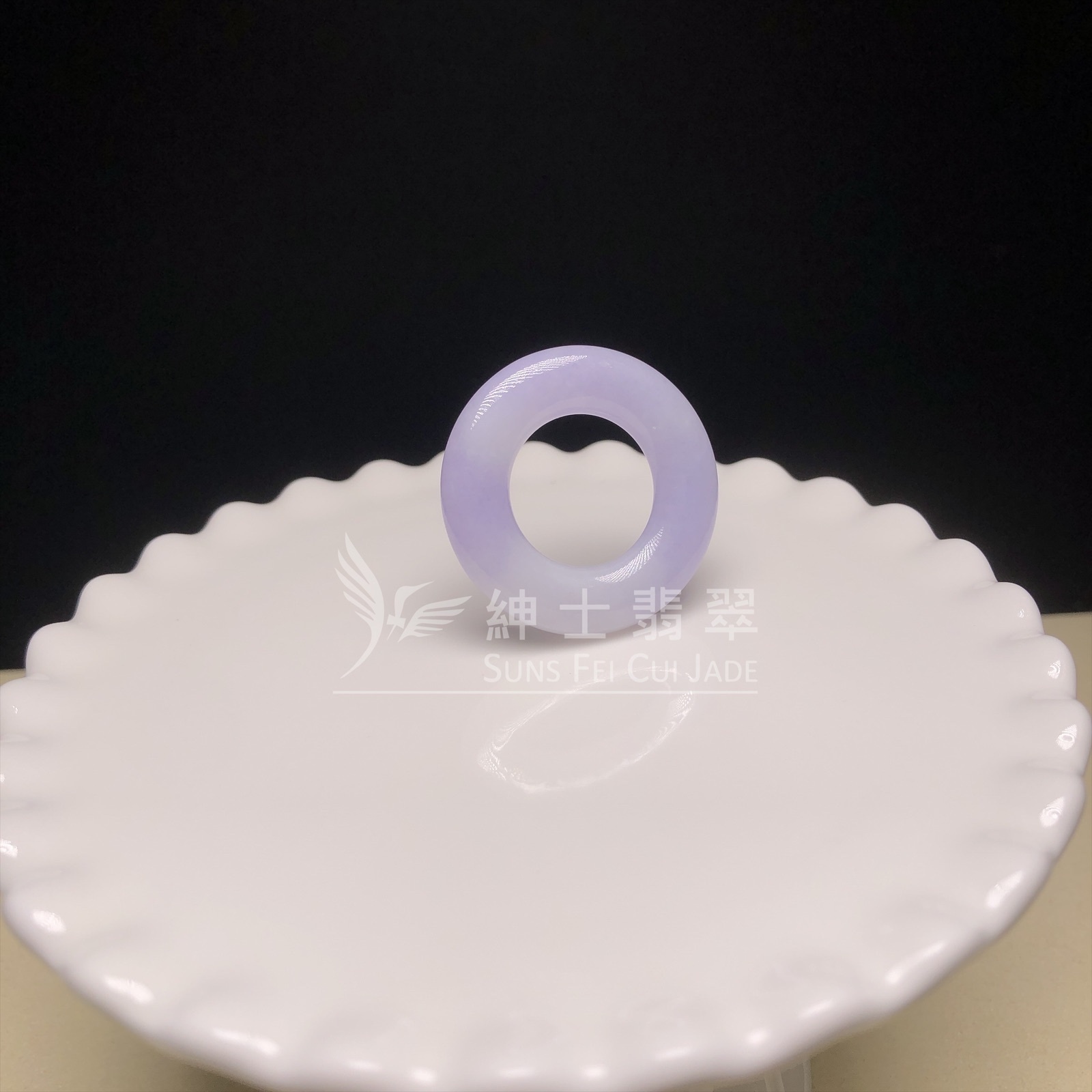 紫羅蘭平安環 YM00175