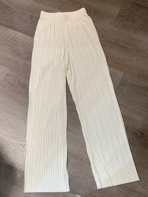 KR 雪紡透薄長紋長褲 KR6891