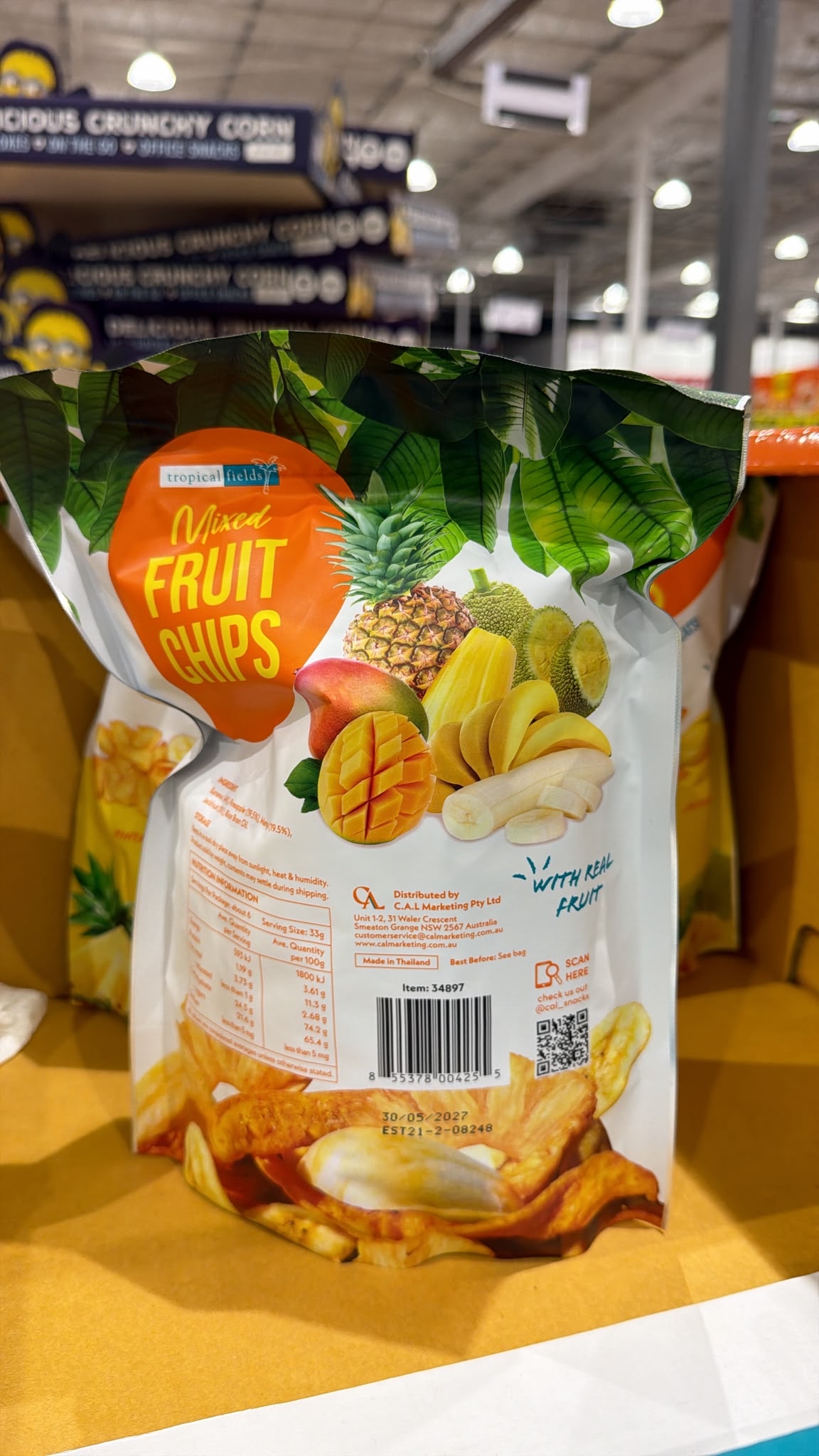澳洲Costco 🇦🇺澳洲Tropical Fields 雜錦水果乾 (200g) 