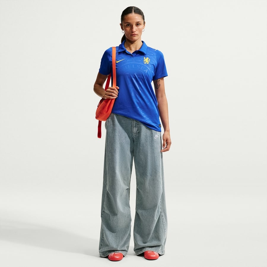 🏆重現九十年代榮耀！ Nike Chelsea 車路士 2026-27 主場女裝球迷版球衣 (可加印字章) HJ5093