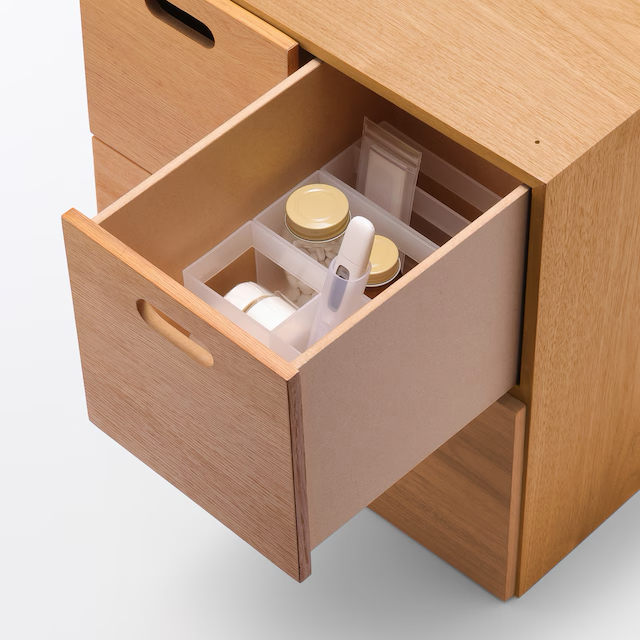 四月連線貨品 - 日本 MUJI 無印良品 化妝盒用收納架