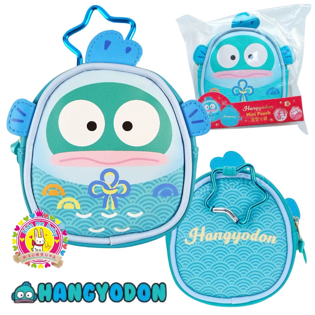 水怪 Hangyodon 不倒翁造型小袋 ⭐