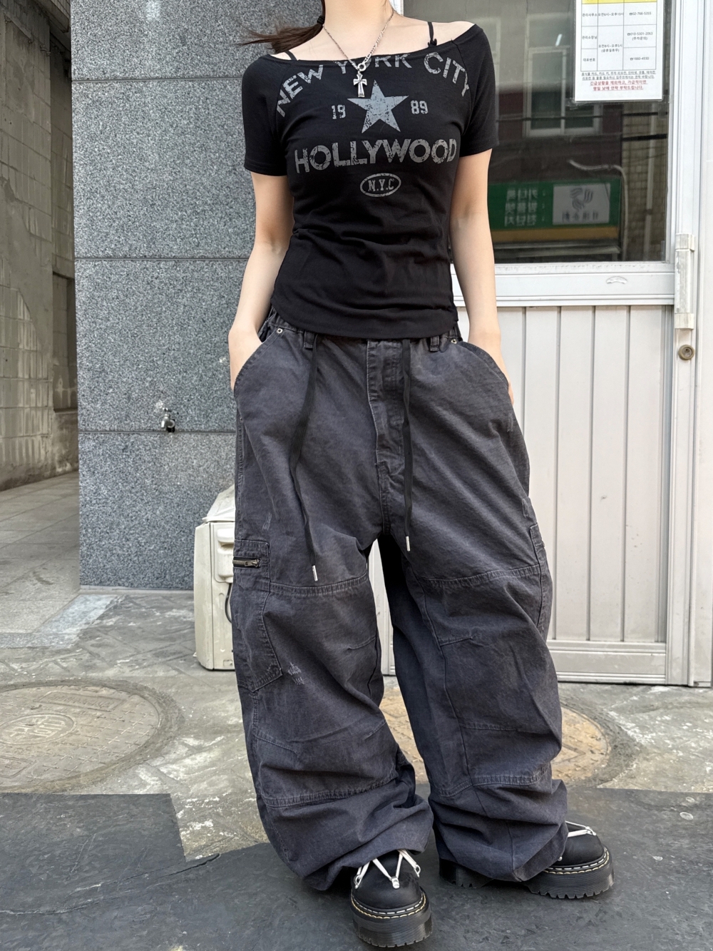 Vintage Wash Star Graphic Tee