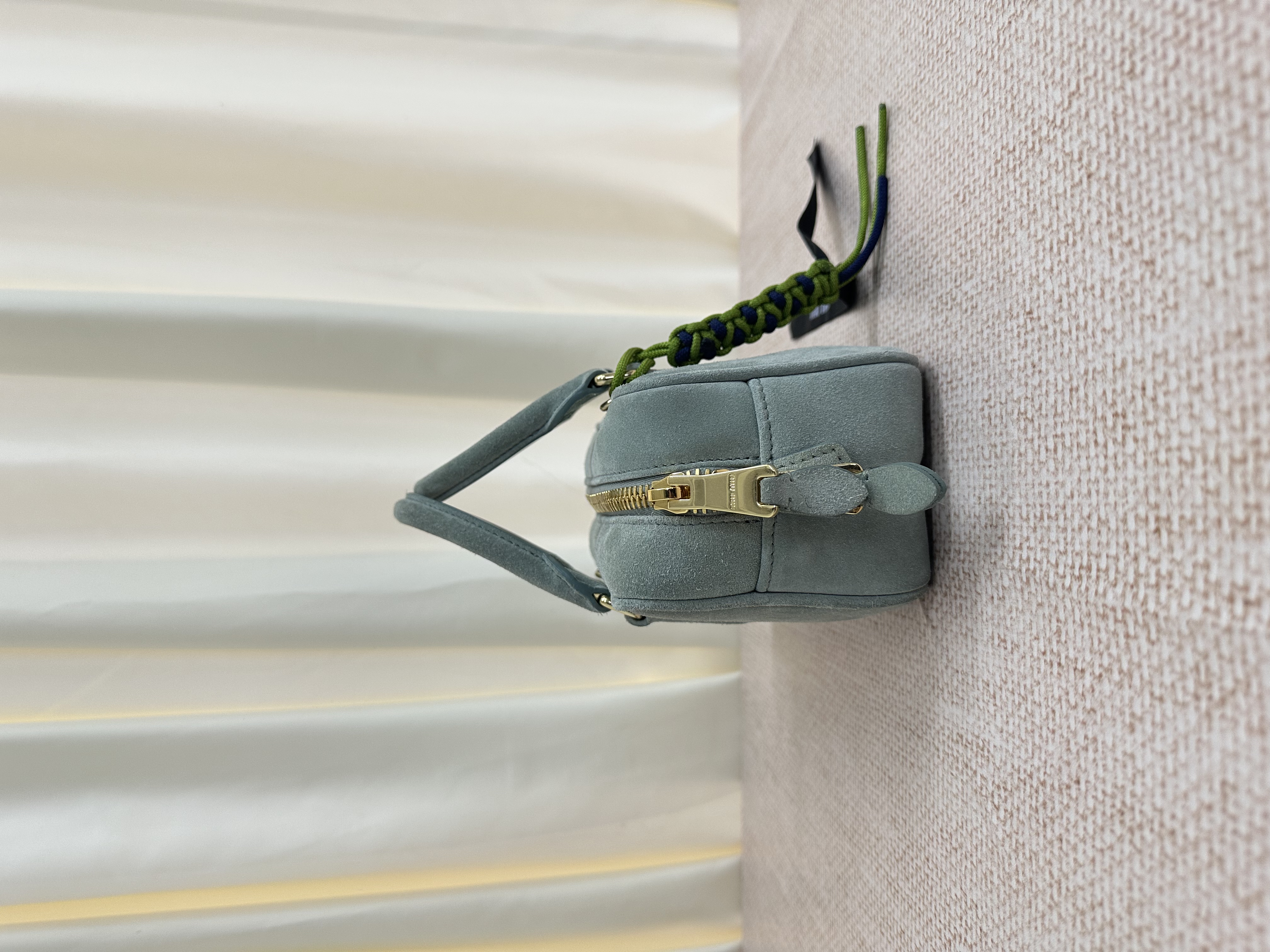 Pre-owned Miumiu Arcadie Suede Top Handle Bag/ Product Code: 26041606