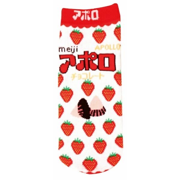 Meiji 士多啤梨襪