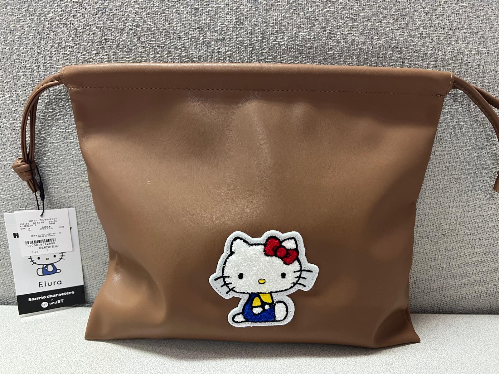 🎌日本直送🎌 Hello Kitty 限定款 束口袋可上肩側孭