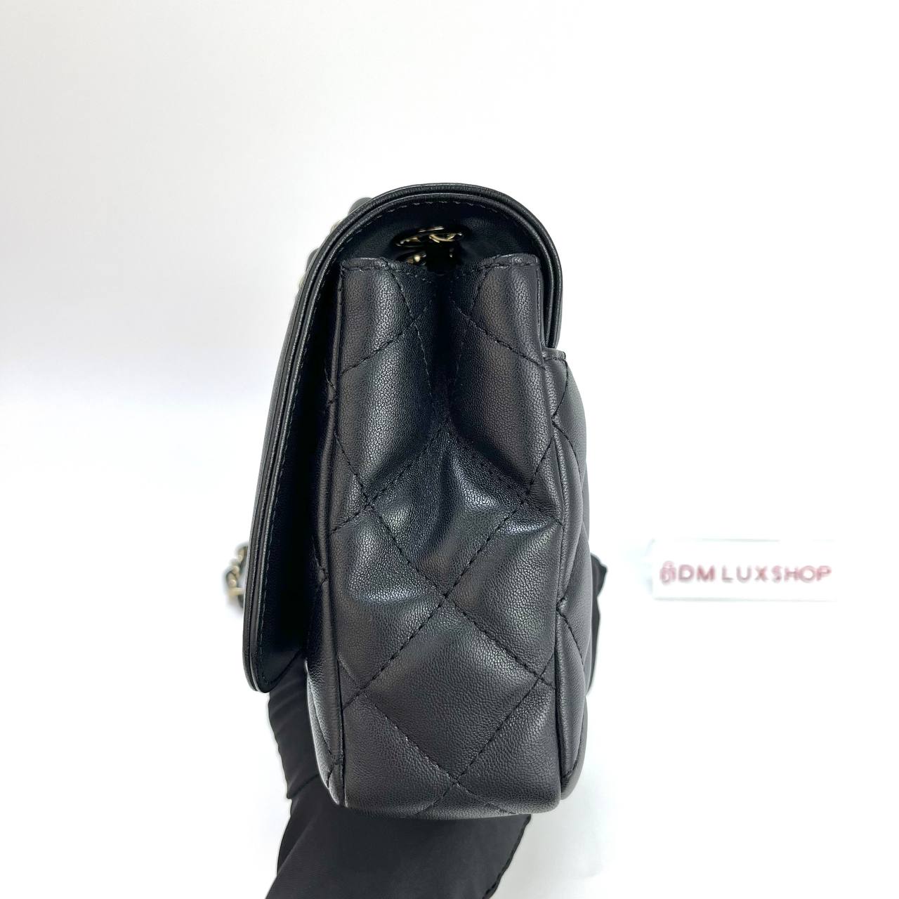 Chanel 24B Flap Bag Black GHW (Microchip)