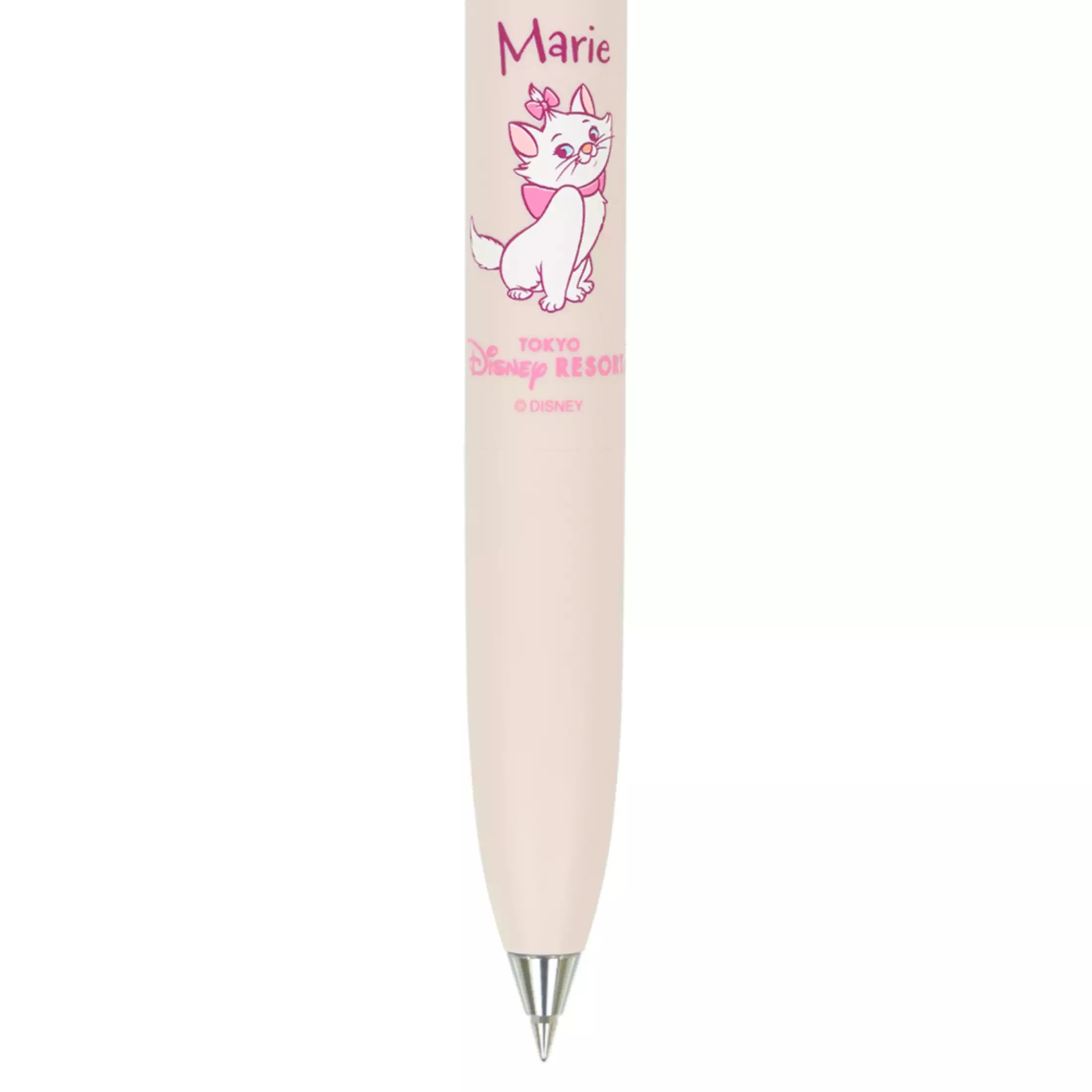 現貨｜【日本 Disney Store 限定】Marie 瑪麗貓 富貴貓 日本製 uni-ball one P 0.38mm 黑色 啫喱筆 (077867)
