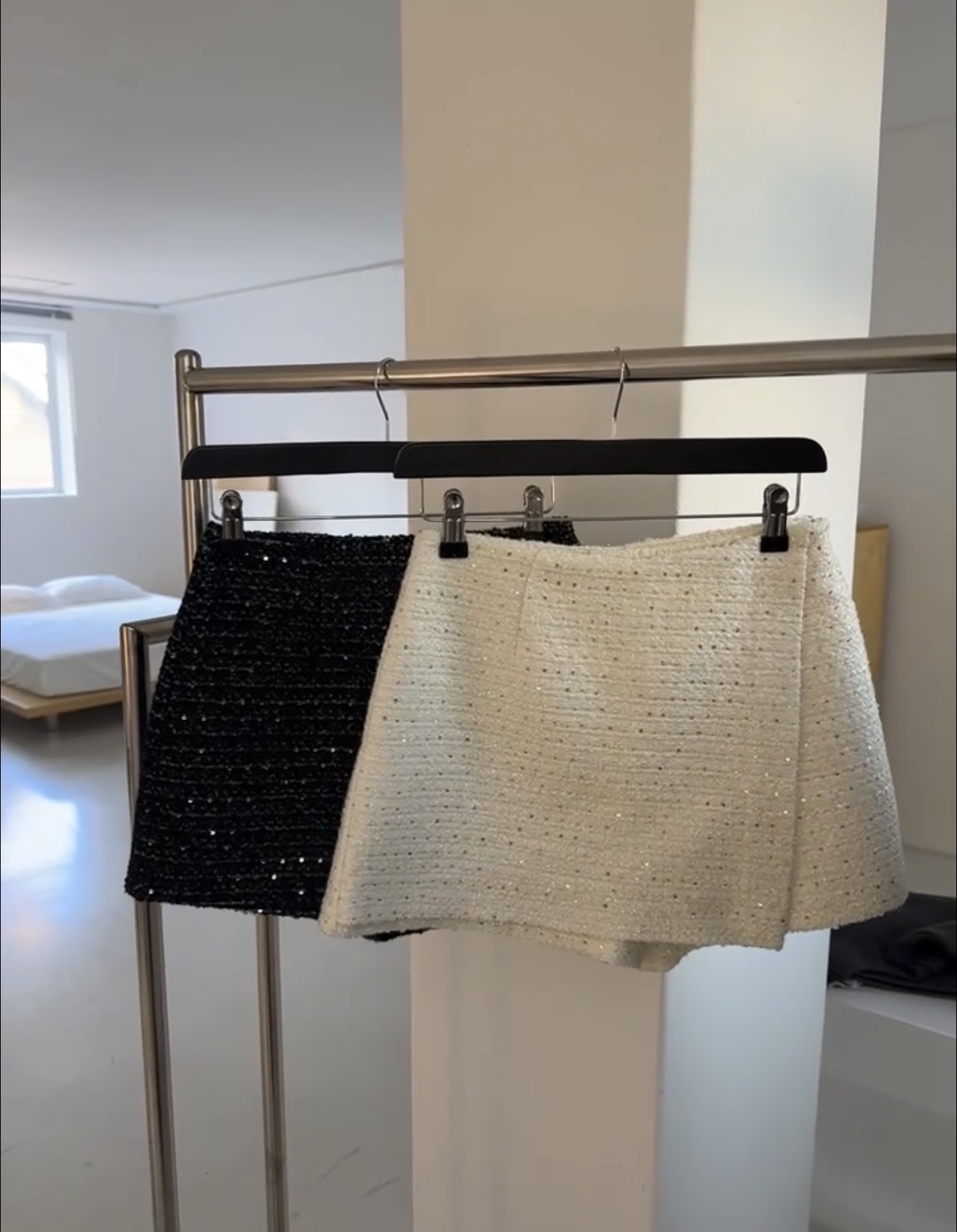 ✨💞Little bling Tweed Skort