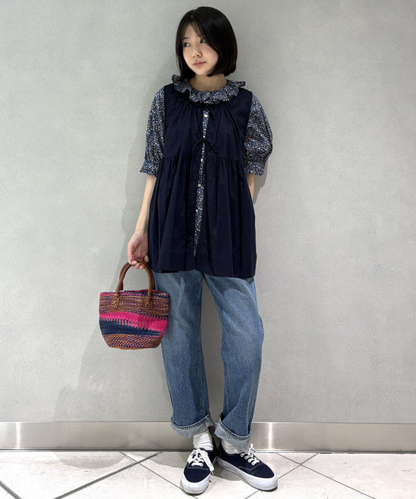 日本BEAMS BOY蝴蝶結背心
